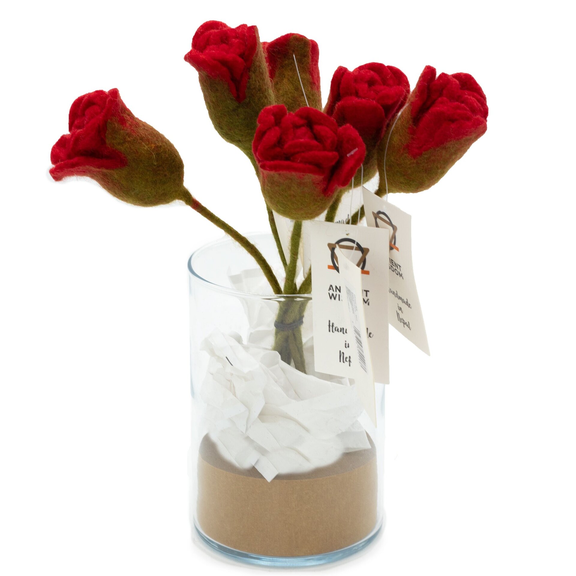 6 FLORES DE FIELTRO - 3