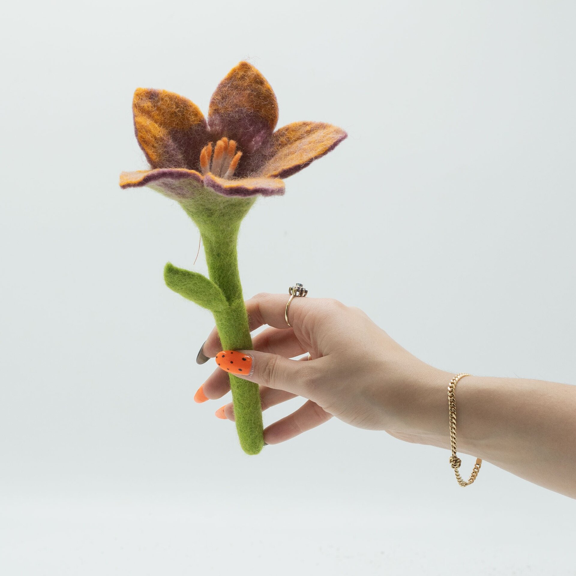6 FLORES DE FIELTRO - 17