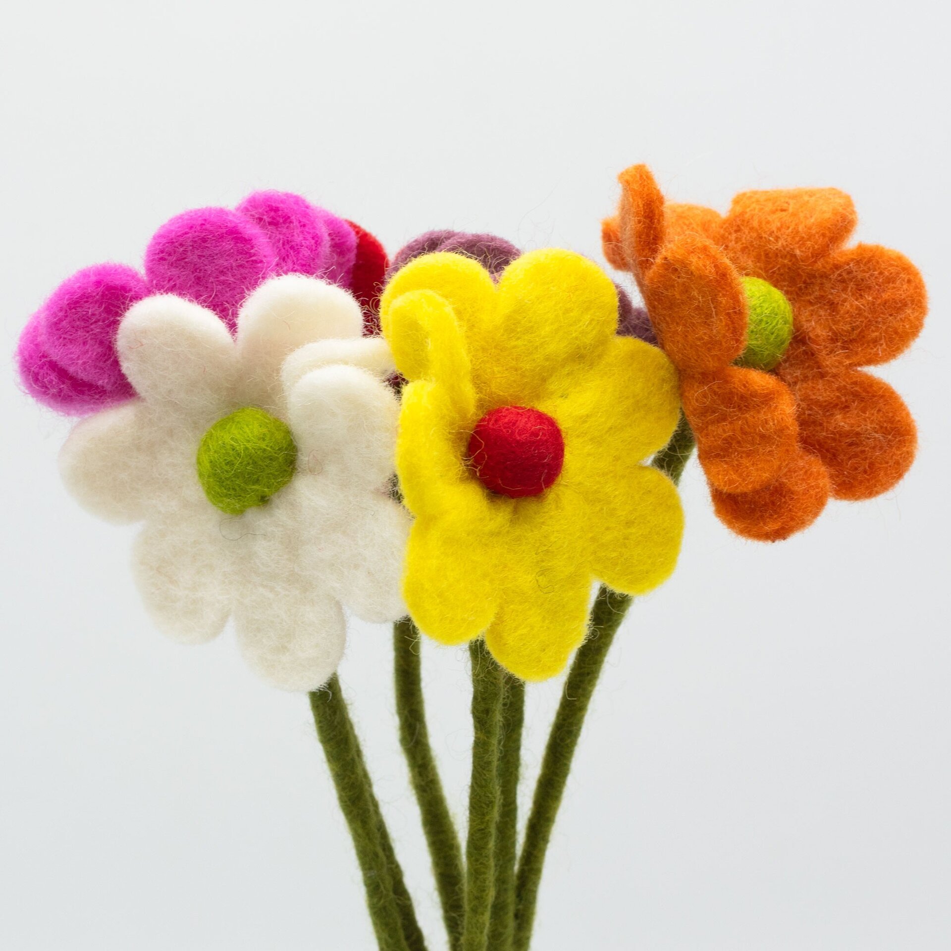 6 FLORES DE FIELTRO - 19