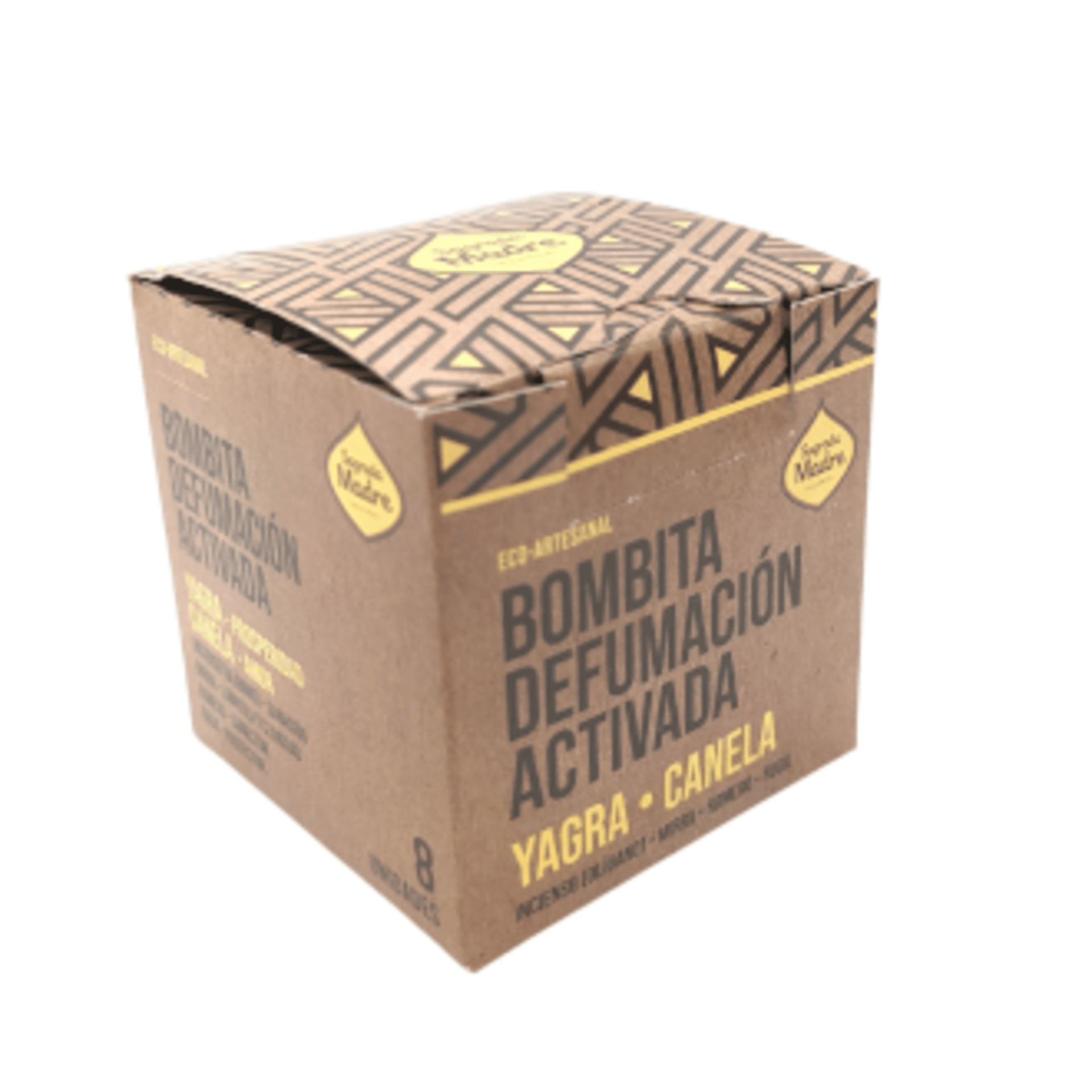 CAJA 8 BOMBITAS INCIENSO YAGRA-CANELA - 4
