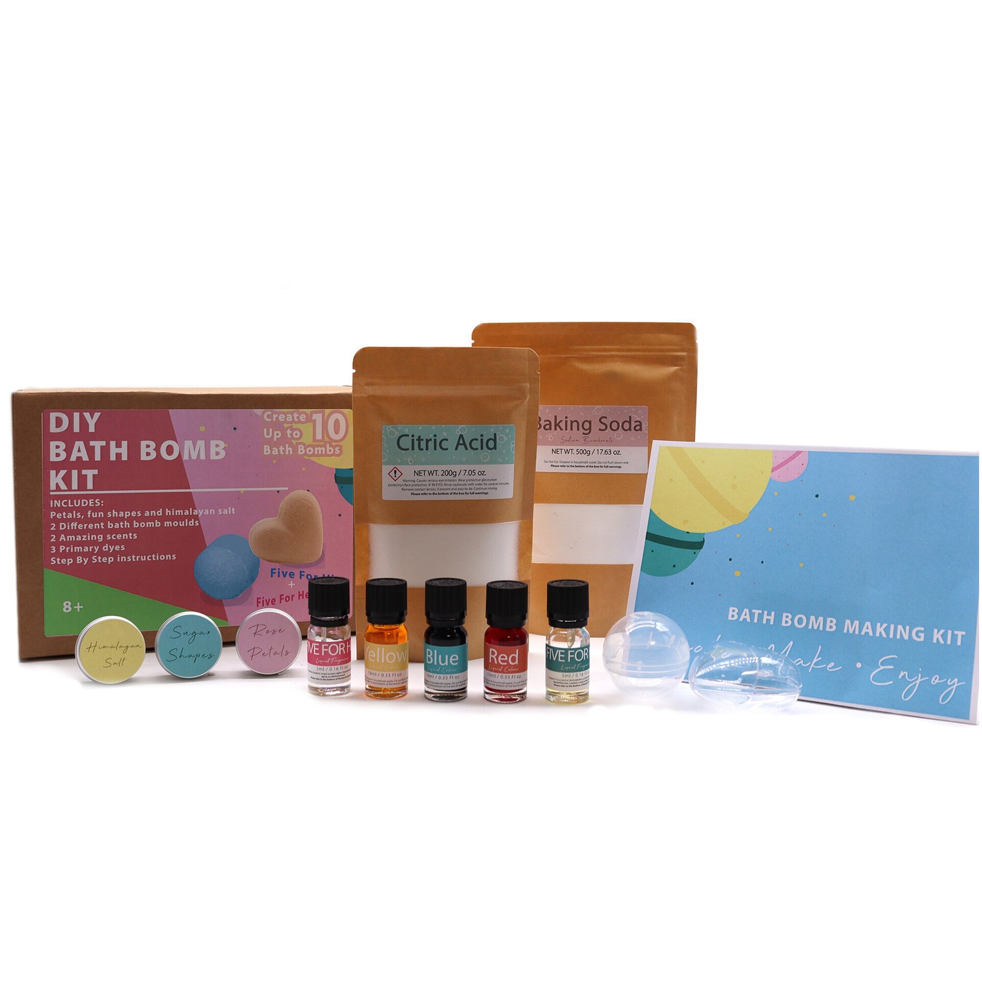 Kits APRENDE A HACER tus BATH BOMBS - 8