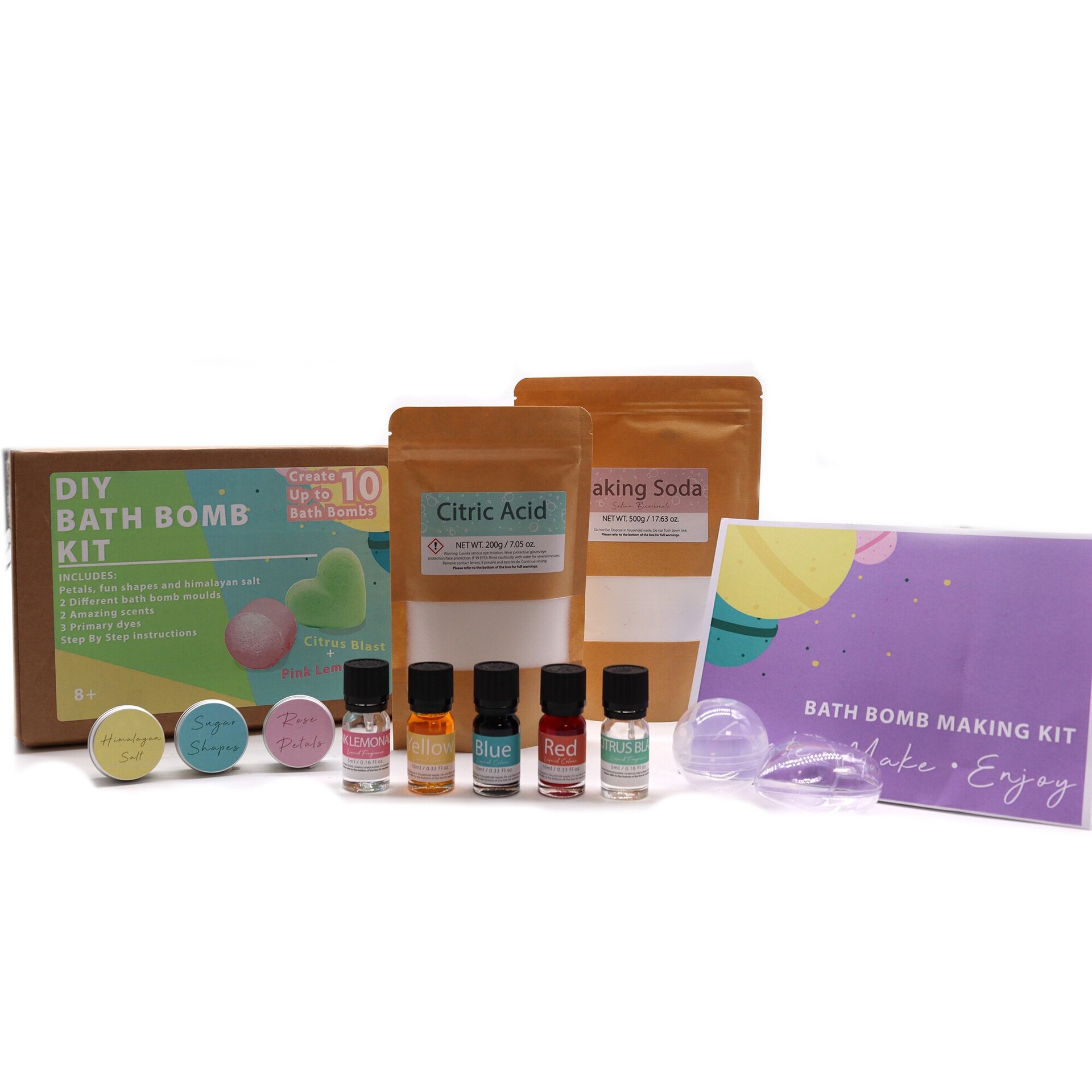 Kits APRENDE A HACER tus BATH BOMBS - 5