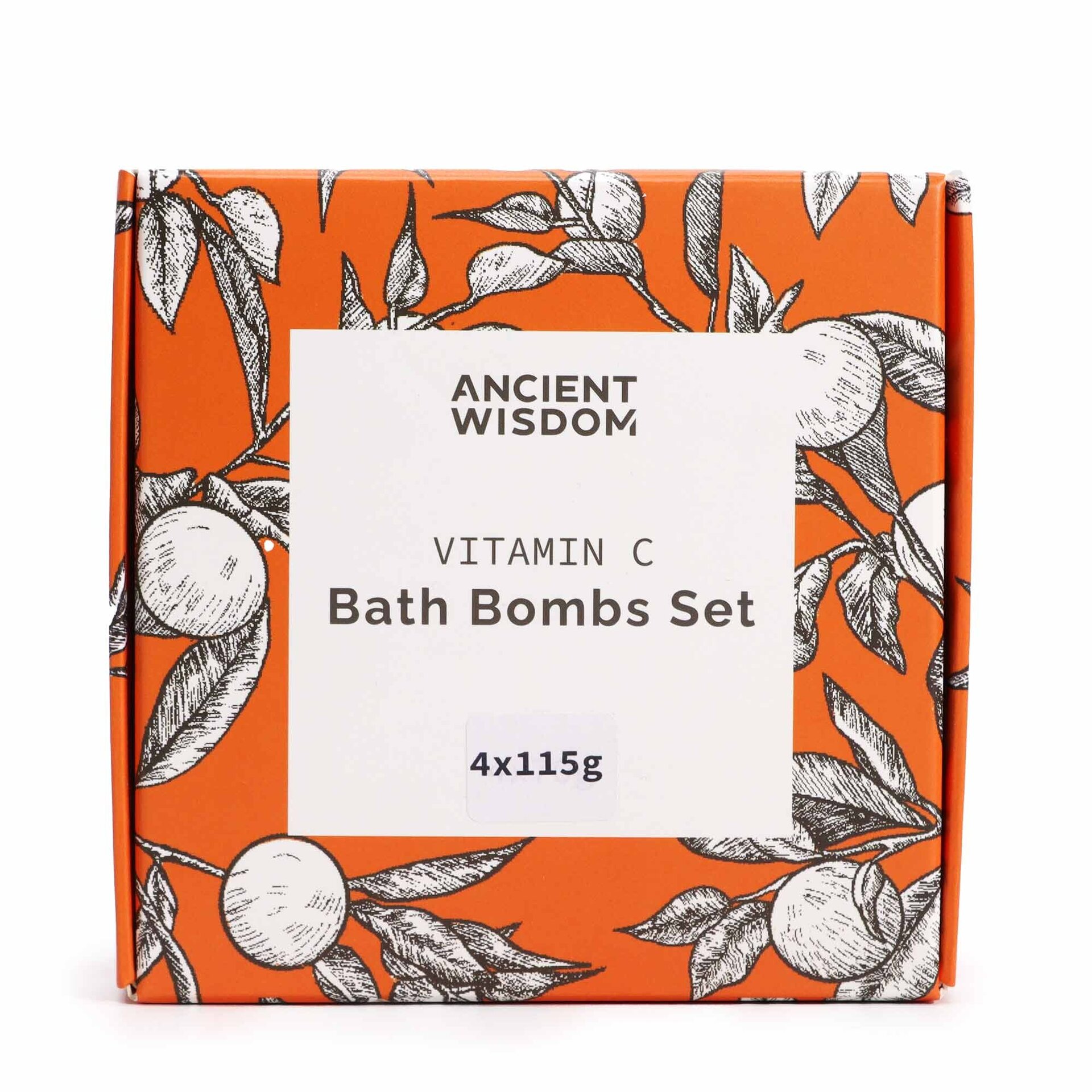 Caja de regalo con 4 bombas de baño de Vitamina C - 3
