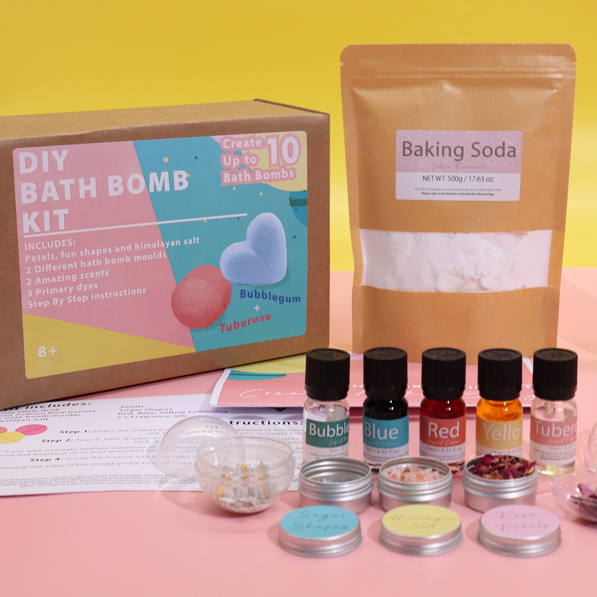 Kits APRENDE A HACER tus BATH BOMBS - 4