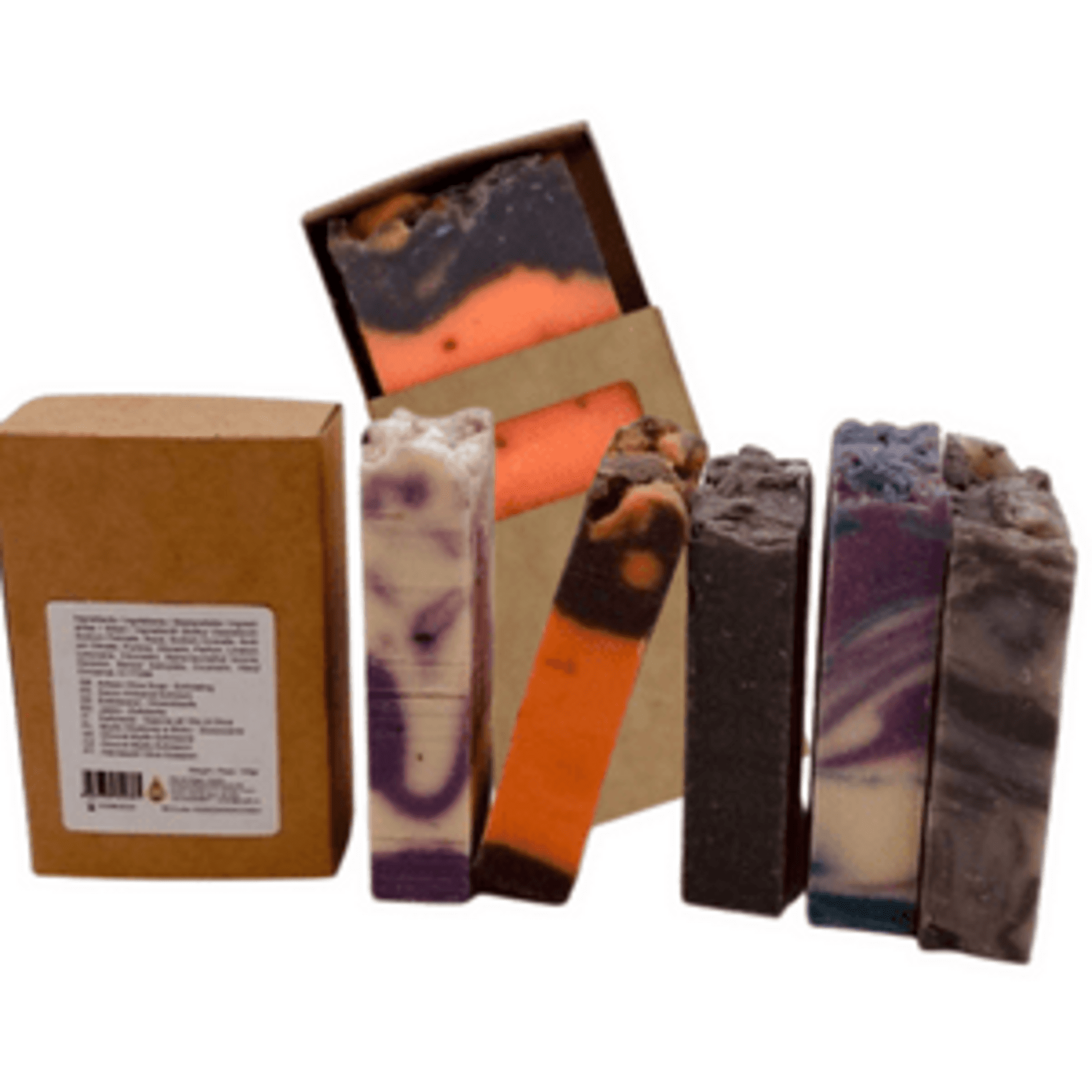 Lavanda - Jabón puro de Aceite de Oliva en caja individual - 100g - 4
