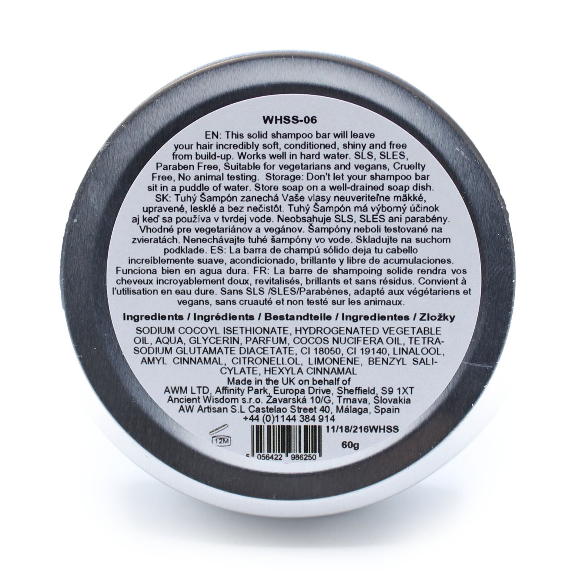Champú sólido  PAPAYA rizos perfectos 60g - 4