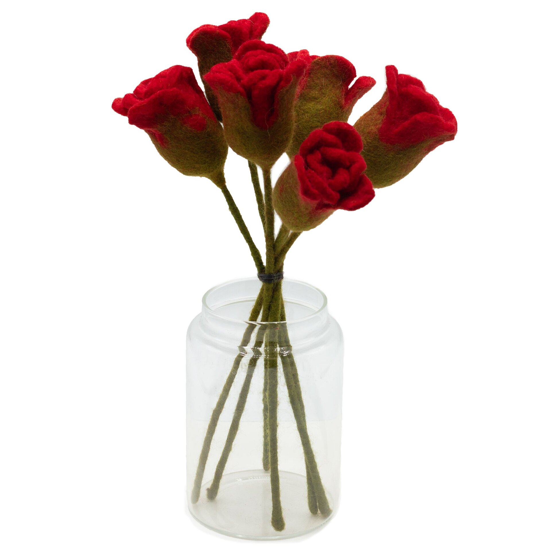 6 FLORES DE FIELTRO - 12