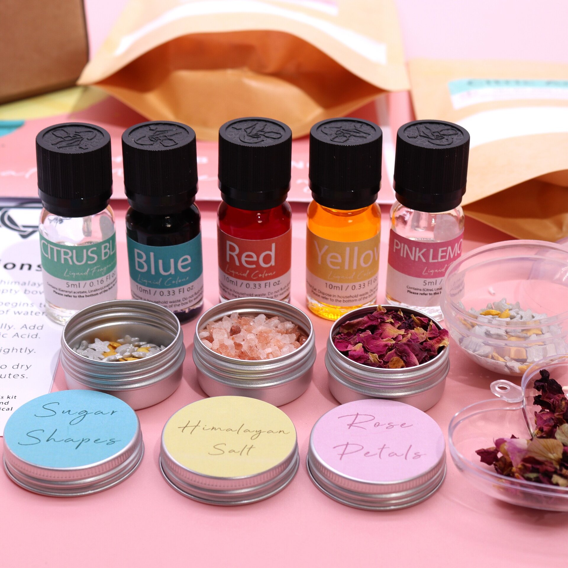 Kits APRENDE A HACER tus BATH BOMBS - 7
